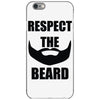 respect the beard iPhone 6/6s Case
