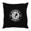women's march Throw Pillow