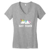 Unicorn Says Not Today Women's V-Neck T-Shirt