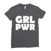 girl power Ladies Fitted T-Shirt