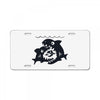 big shark little fish License Plate