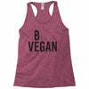 be vegan Racerback Tank