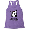 viva la evolucion Racerback Tank