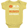 obsessive halloween disorder Baby Bodysuit