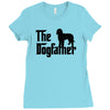 the dogfather labradoodle Ladies Fitted T-Shirt