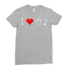 i love house music Ladies Fitted T-Shirt