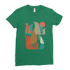 FLOCK OF BIRDS Ladies Fitted T-Shirt
