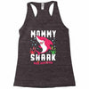 mommy shark doo doo doo family matching Racerback Tank