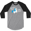 unicorns are just horny ponies 3/4 Sleeve Shirt