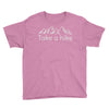 outdoors hiking and camping Youth Tee