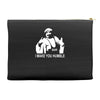 iron sheik wrestling iran funny Accessory Pouches