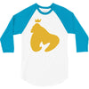 king gorilla 3/4 Sleeve Shirt