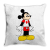 mickey with canada Throw Pillow