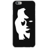 sax player lady face optical illusion iPhone 6/6s Case