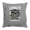 loyalty Throw Pillow