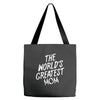 The World's Greatest Mom Tote Bags