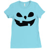 mens teardrop eyes Ladies Fitted T-Shirt