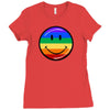 smiling Ladies Fitted T-Shirt