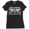 greasers Ladies Fitted T-Shirt