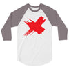 red x 3/4 Sleeve Shirt