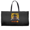 training to beat saiyan or at least warrior anime gym workout lifting Weekender Totes