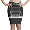 classic mini, ideal birthday gift or birthday present Pencil Skirts