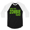 daddy's little zombie hunter 3/4 Sleeve Shirt