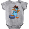 perry agent p Baby Onesie