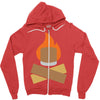 campfire tradition Zipper Hoodie