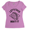 let's taco bout it Women's Triblend Scoop T-shirt