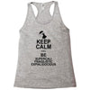 keep calm and be supercalifragilisticexpialidocious t shirt mary poppi Racerback Tank