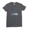 dolphin rider Ladies Fitted T-Shirt