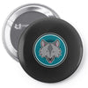 wolf nice Pin-back button