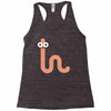 cacing bae senyum Racerback Tank