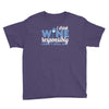 i drink wine responsibly, i don't spill any Youth Tee