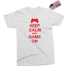 keep calm and game on Exclusive T-shirt