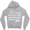 i come with my own Zipper Hoodie