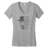 breaking bad inspired i am the danger Women's V-Neck T-Shirt