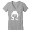 sherlock ohms best trending Women's V-Neck T-Shirt