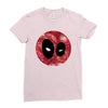 Starry Night Deadpool Ladies Fitted T-Shirt