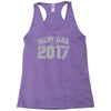new dad 2 Racerback Tank