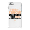 Uterine Cancer Awareness I Wear Peach For Some Special To Me iPhone 7 Case