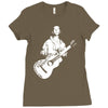 woody guthrie this machine kills fascists Ladies Fitted T-Shirt