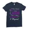 i love someone with pancreatic cancer to the moon &amp; back to infinity Ladies Fitted T-Shirt