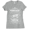 Vintage Aged To Perfection 1959 Ladies Fitted T-Shirt