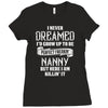 Perfect Freakin Nanny Ladies Fitted T-Shirt