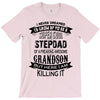 Super Cool Stepdad Of A Freaking Awesome Grandson T-Shirt