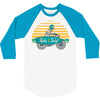 ride and surf 3/4 Sleeve Shirt