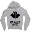 Canada Established 1867 Zipper Hoodie