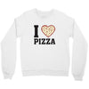 i Love Pizza Crewneck Sweatshirt
